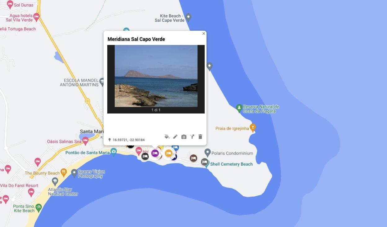 Meridiana Sal Capo Verde Santa Maria Esterno foto